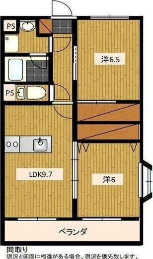 梅の里Ⅱ 間取り図