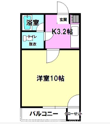 メゾン・テ・シャン 間取り図