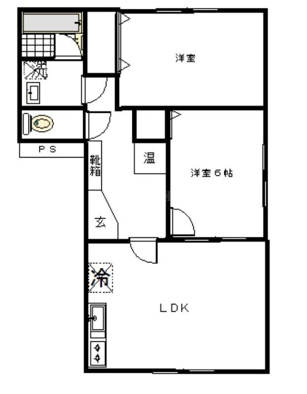 ジュネス 間取り図