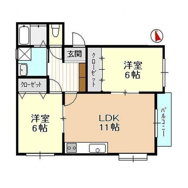 パラディア 間取り図
