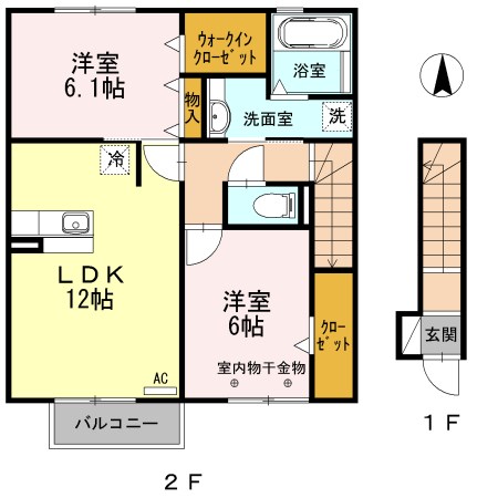 メゾンK 間取り図