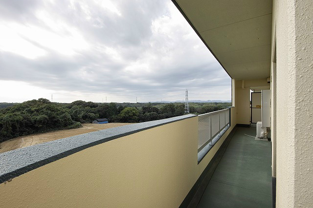 ライフ第5マンション大平台 ベランダ