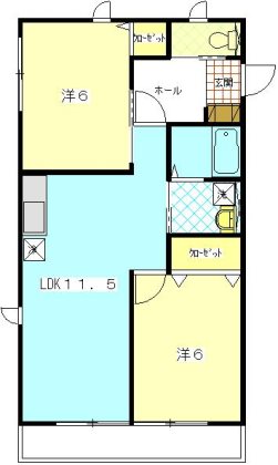 サンメゾン 間取り図