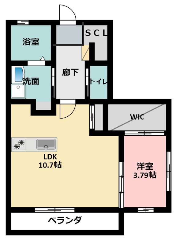 ル・リオン三方原 間取り図