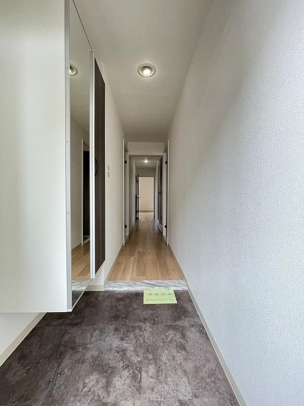 長屋マンション 玄関