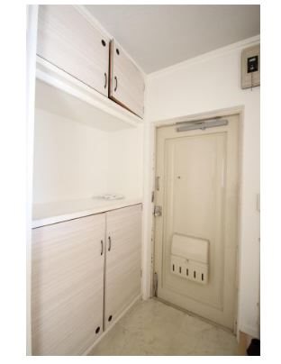 上島マンション 玄関