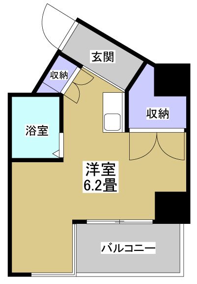 リエス浜松駅南 間取り図