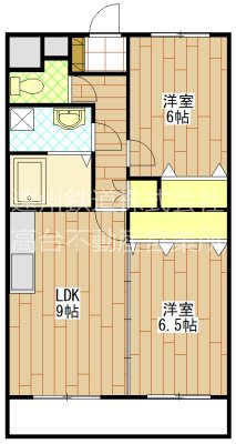 サンライトカーサⅡ 間取り図