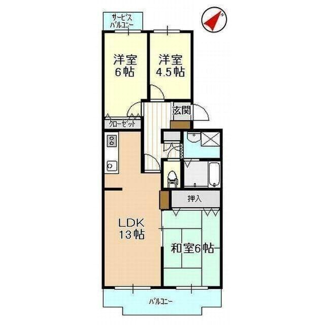 平和ハイツＧ 間取り