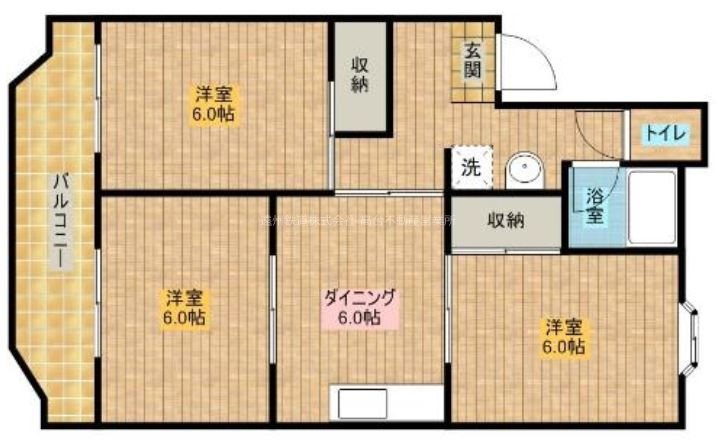 ベルメゾン和合 間取り図