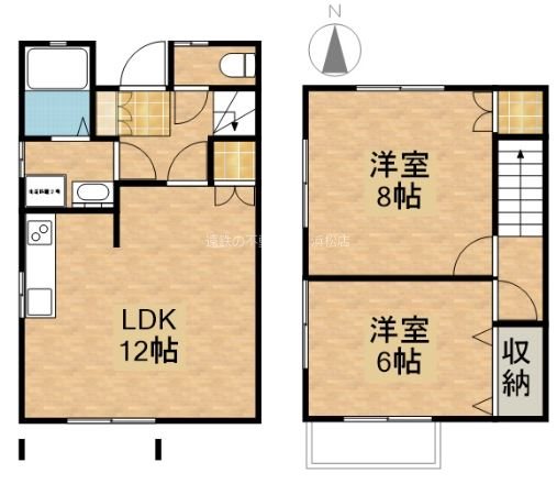 テラスガーデニア 間取り図