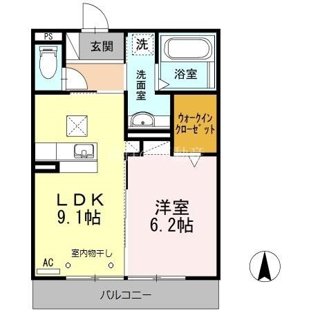 マンション　御殿 間取り図