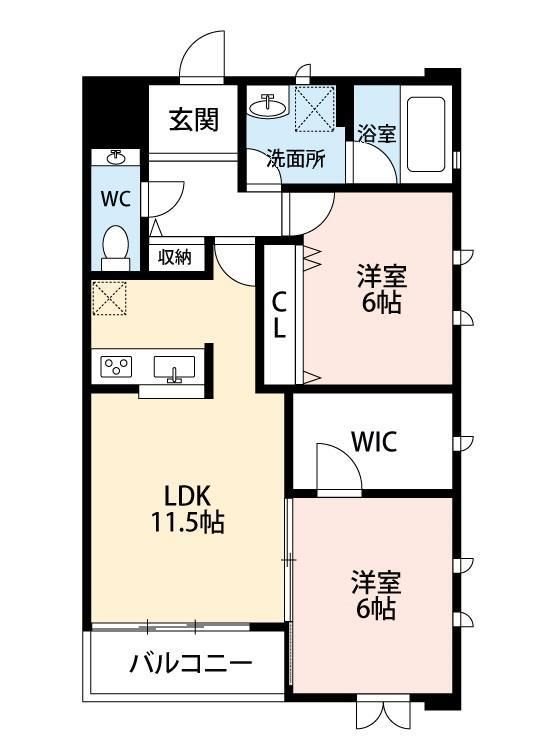 PRIVEE（プリヴェ） 間取り図