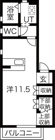 ラピスラズリC 間取り図