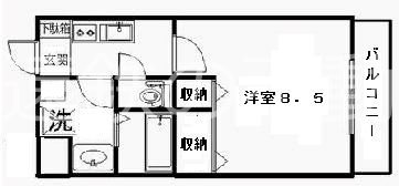 アテネ 間取り図