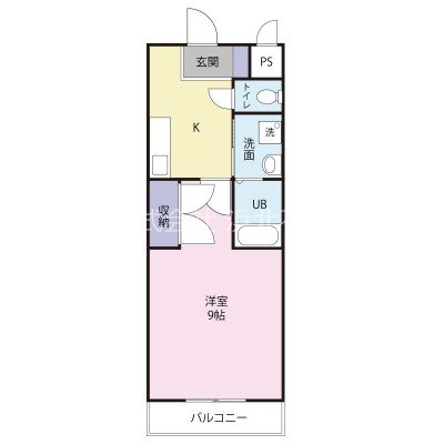 スカイブライト 間取り図