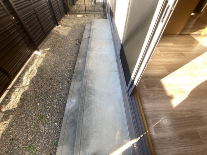 セジュール モア　B ベランダ