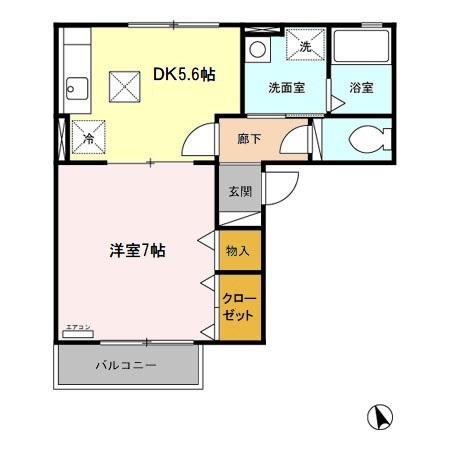 エムロードⅡ 間取り