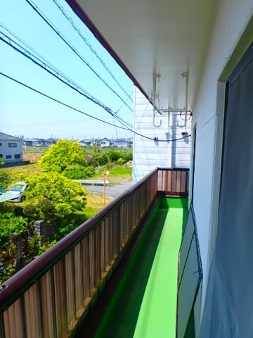 コーポコスモスⅠ ベランダ