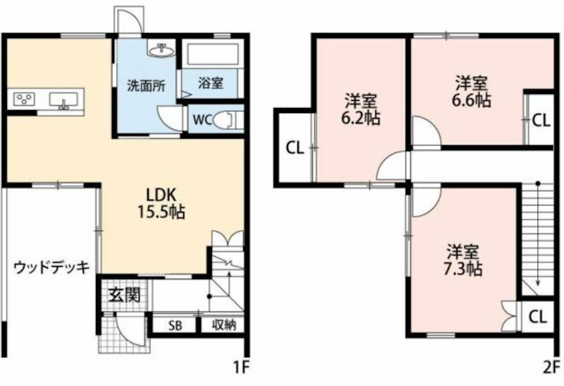 ブラン・ド・ノワール 間取り