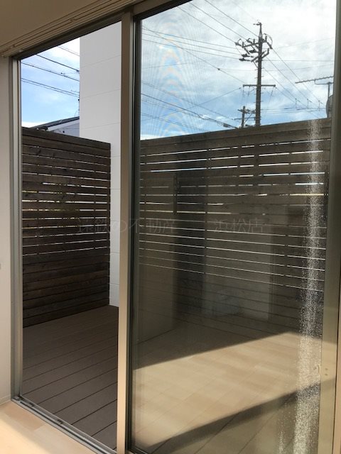 ブラン・ド・ノワール ベランダ