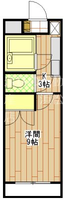 グランパレⅢ 間取り図