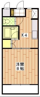 マンションレイクビュー 間取り図