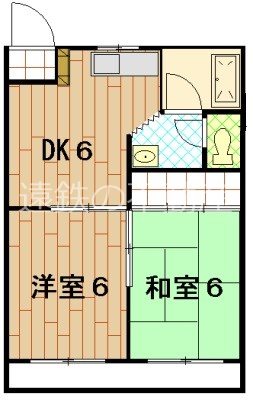 シャトー中川 間取り図