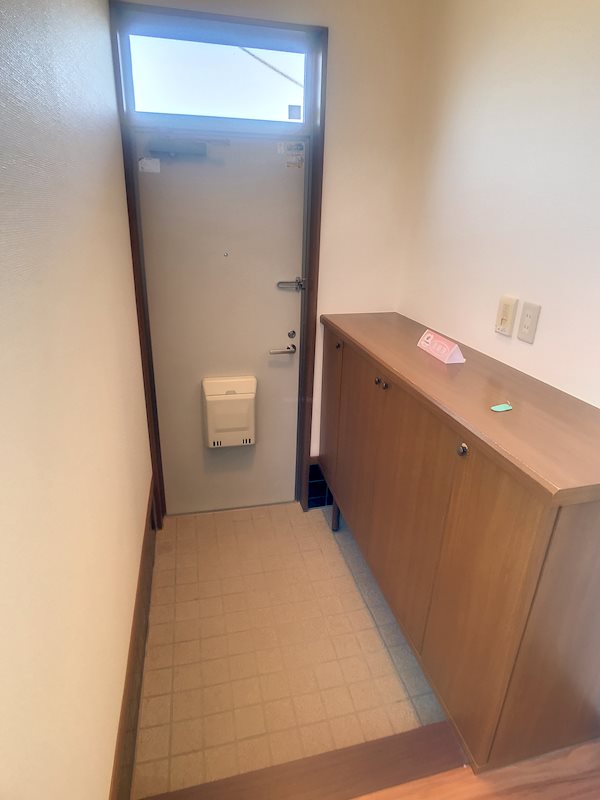 野中アパート 玄関