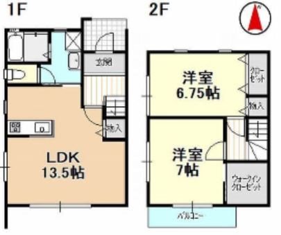 カーサ神立  間取り図