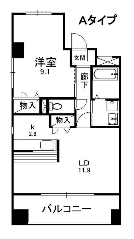 カーサベルデ 間取り図