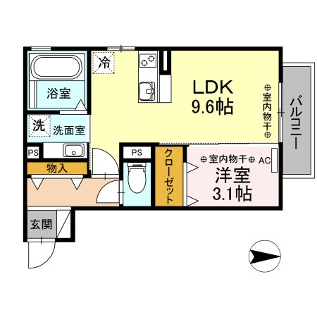 セレーネライツ 間取り図