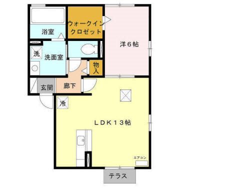 レモンティー 間取り図