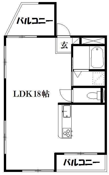 ベルズコート浜松 301号室 間取り