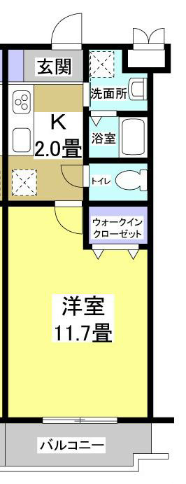 磐田ヒルズⅢ 303号室 間取り