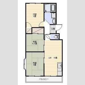 ロワイヤルマンション 305号室 間取り