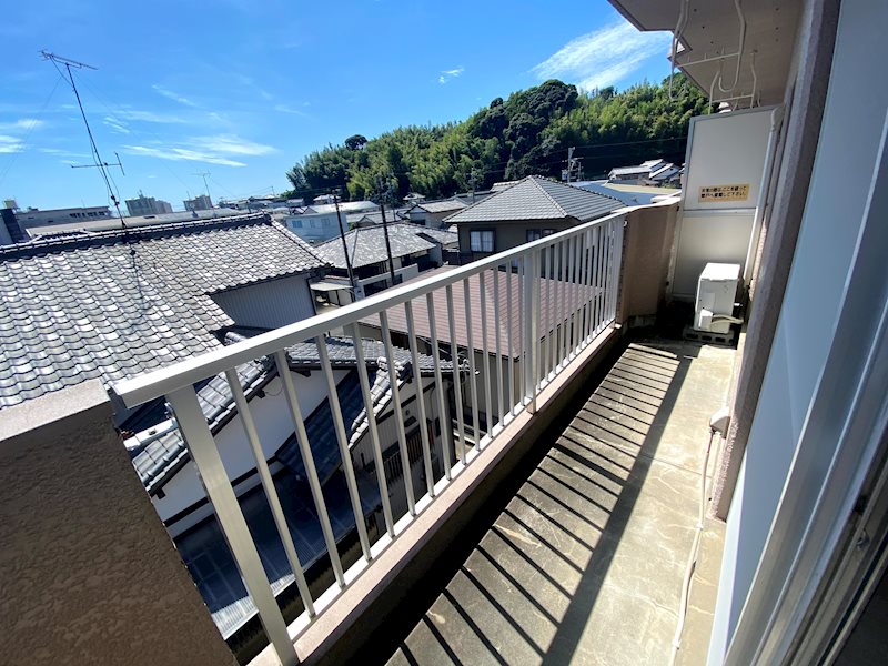 ロワイヤルマンション ベランダ