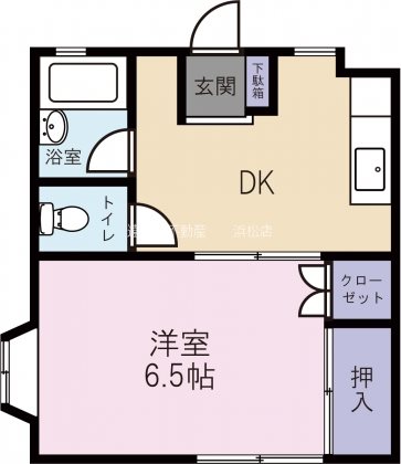 コーポ松本 間取り図