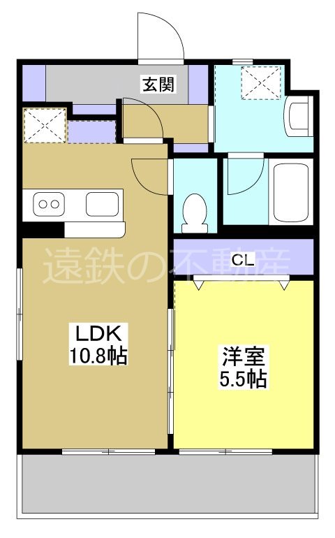 シャウレー小松 間取り図