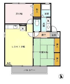 コーポベルーガ　Ａ 間取り図