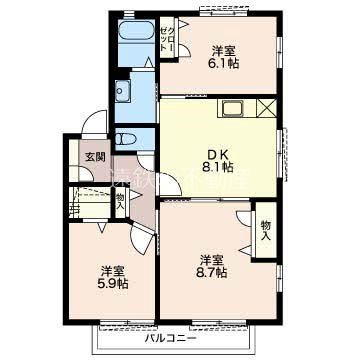 さぎた 間取り図