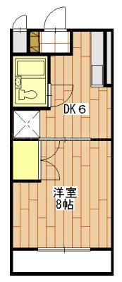 ハイツ菅沼 間取り図
