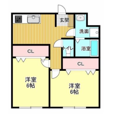 NC森マンション 103号室 間取り