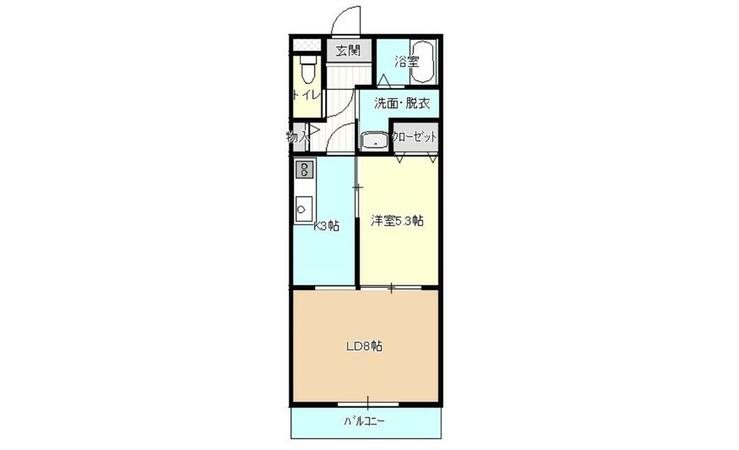 サンポエム 間取り図