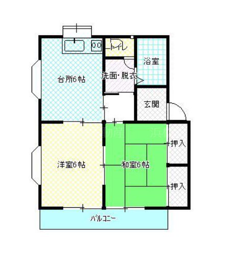 ドミールフジタ 間取り図