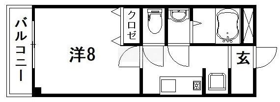 クレセント 間取り図