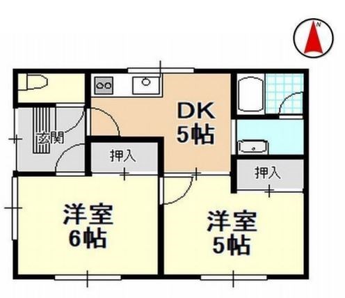 コンフォート小池Ｃ 間取り