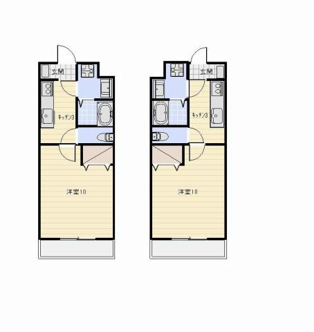 マンションきんかん 間取り図