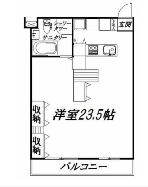 アルコ12 206号室 間取り