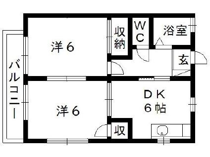 ベルウッド 間取り図